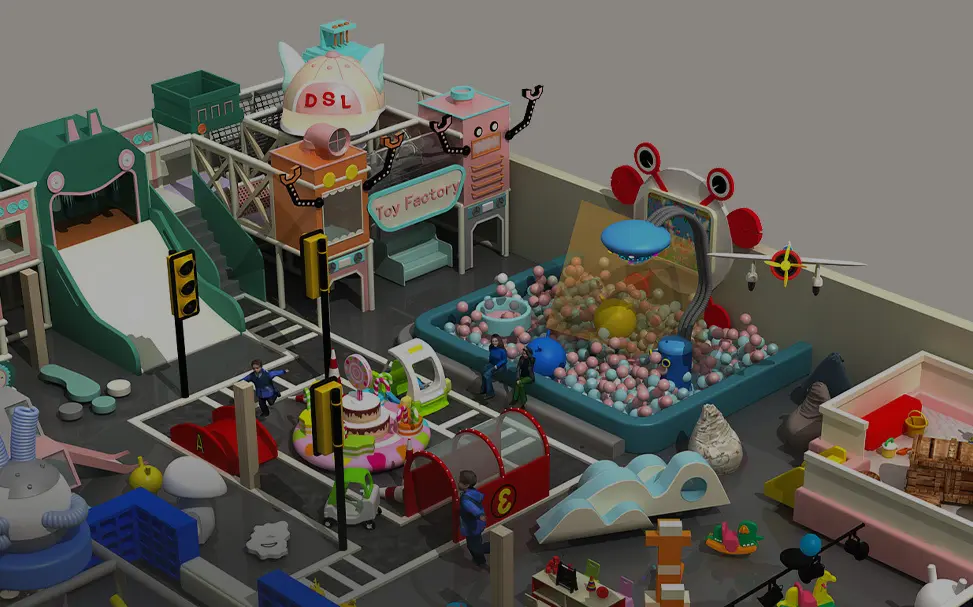 Indoor soft play