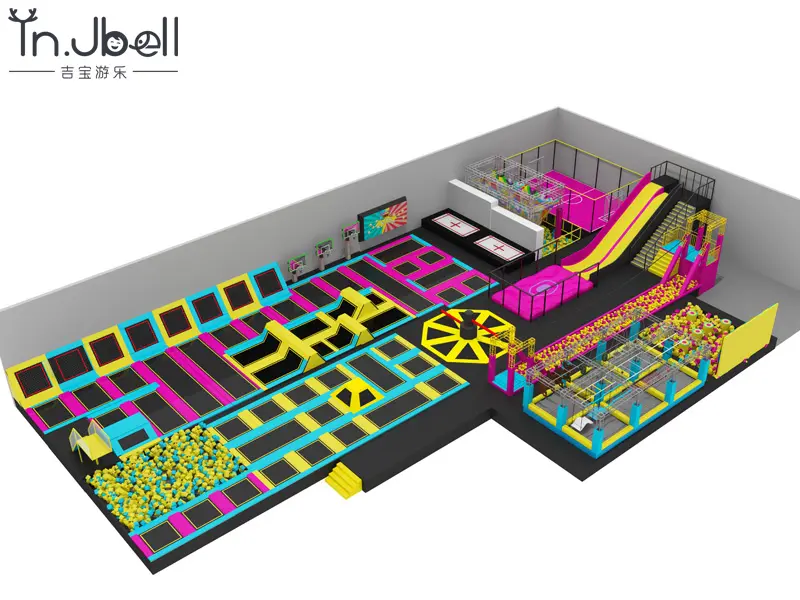 Trampoline Park with TUV & ASTM Certification